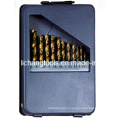 13PCS HSS Twist Drill Bits Set with Plastic Package